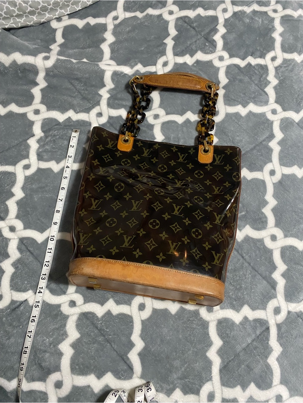 Authentic vintage Louis Vuitto viny bag purse - Picture 2 of 5